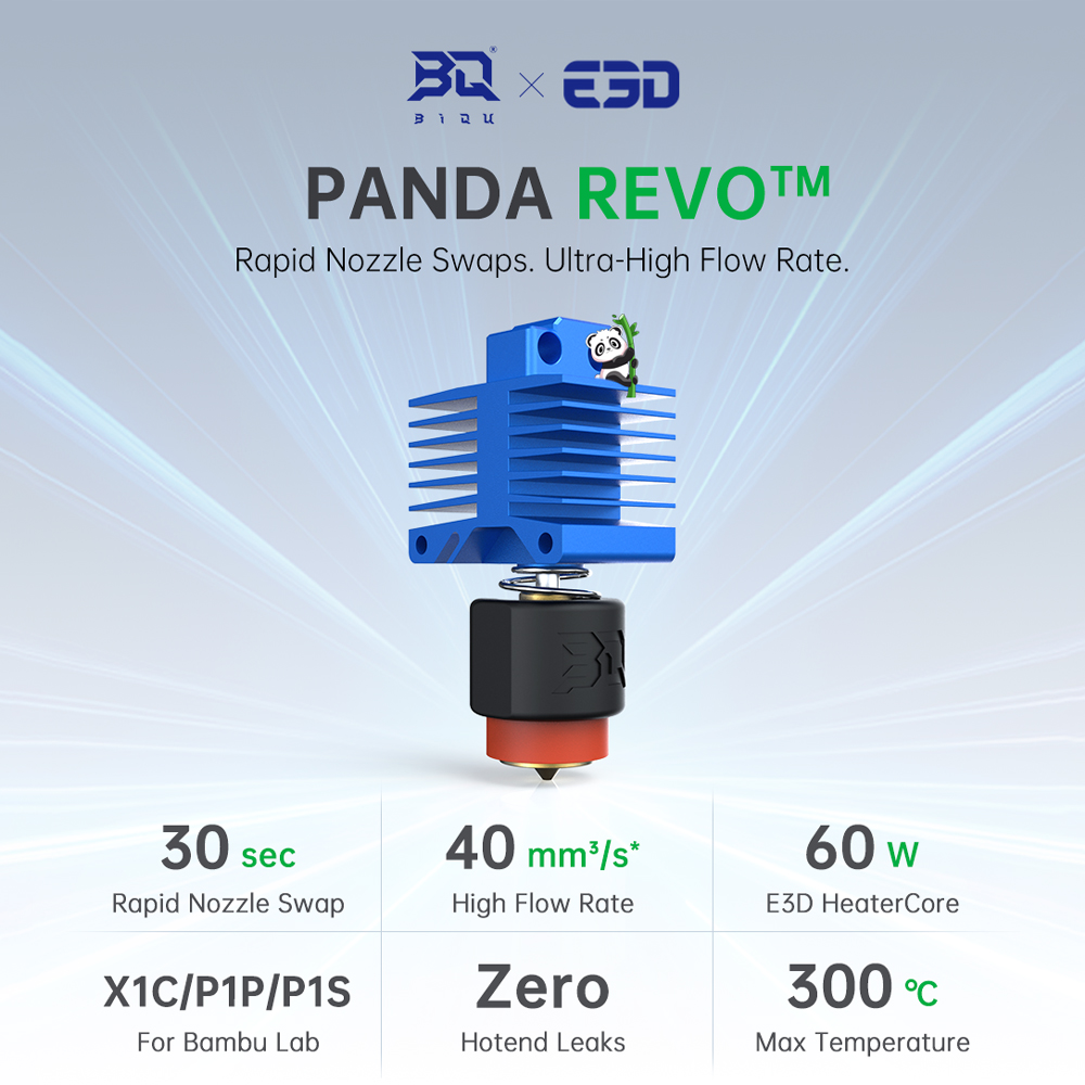 Bigtreetech Panda Revo P 1X1 H - High Flow Ceramic Hotend recensie en prijs
