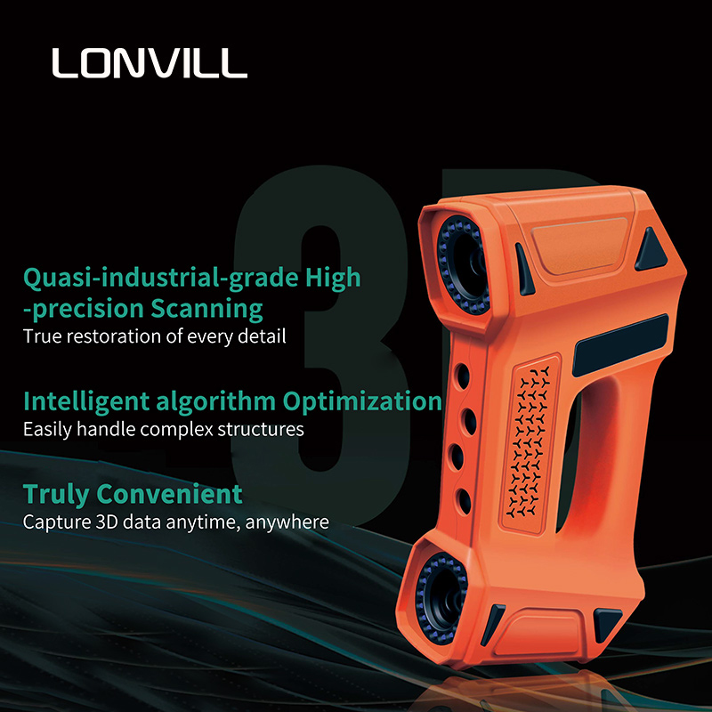 Draagbare, handzame, uiterst n - Handheld 3D Scanner High Precision recensie en prijs